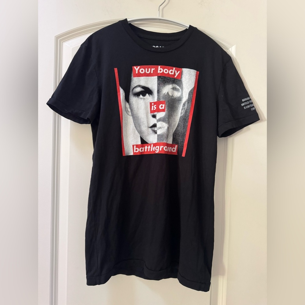 The Broad Museum Special Collaboration Black Graphic T-Shirt